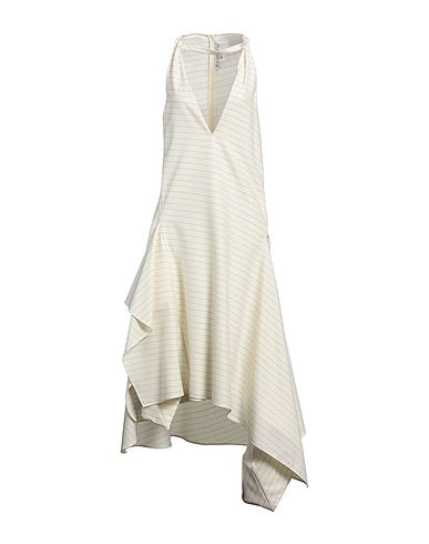 JW ANDERSON Long dress Ivory 54% Wool, 44% Polyester, 2% Elastane