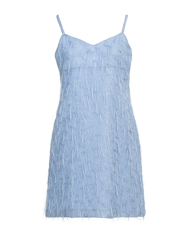 SISTE'S DRESSES Light blue 100% Polyester