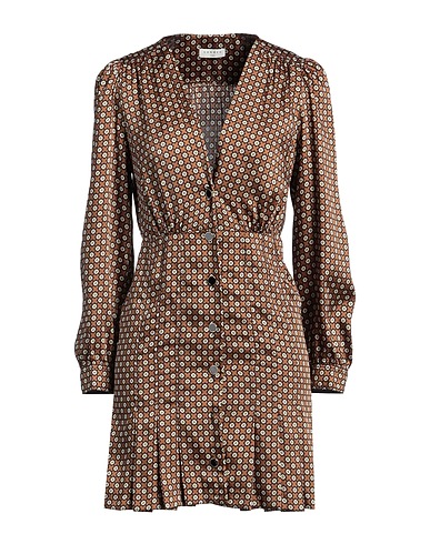 SANDRO Shirt dress Khaki 100% Polyester
