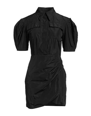 MSGM Shirt dress Black 100% Polyester