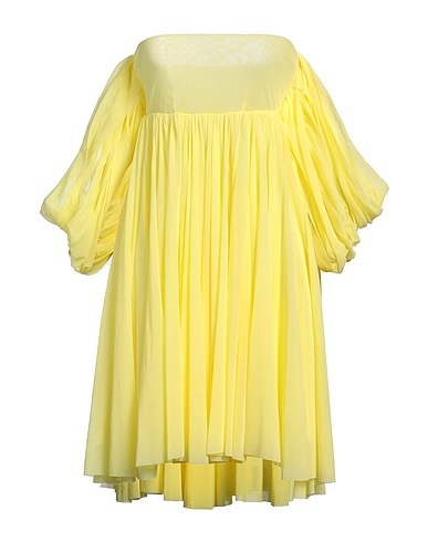 PHILOSOPHY di LORENZO SERAFINI Vestito corto Giallo 100% Poliammide
