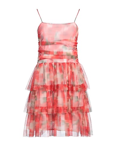 VICOLO Short dress Red 100% Polyester