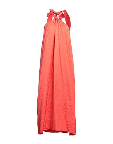 SUNCOO Midi dress Coral 100% Viscose