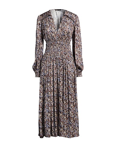 MAJE Midi dress Midnight blue 100% Polyester