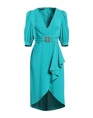 HANITA Midi-Kleid Tūrkis 100% Polyester