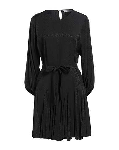 ATTIC AND BARN Kurzes Kleid Schwarz 100% Viskose
