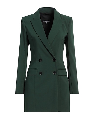 PATRIZIA PEPE Vestito corto Verde scuro 97% Poliestere, 3% Elastan