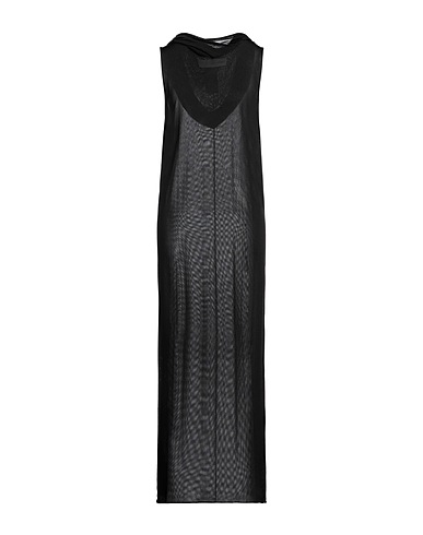 ISABEL BENENATO Long dress Black 100% Viscose