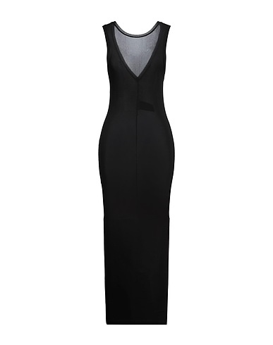 ISABEL BENENATO Long dress Black 100% Viscose