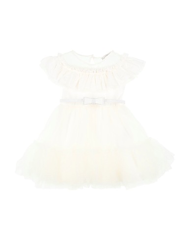 MONNALISA Dress White 100% Polyamide, Cotton