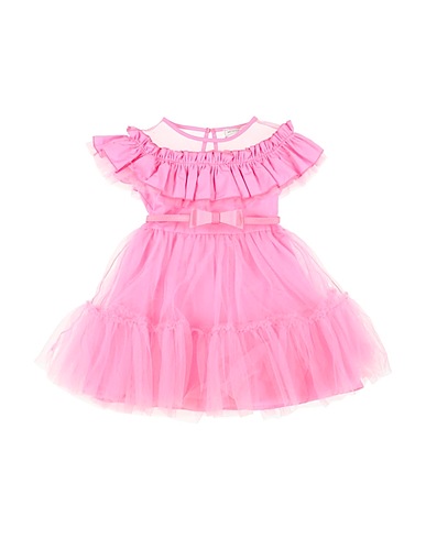 MONNALISA Dress Fuchsia 100% Polyamide, Cotton