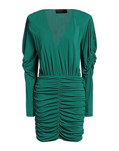 SIMONA CORSELLINI Sheath dress 72% Viscose, 28% Polyester