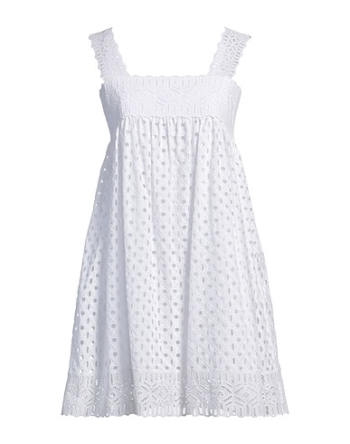 TORY BURCH Short dress White 100% Cotton