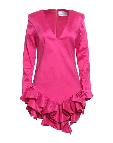 STEFANO DE LELLIS Short dress Magenta 50% PES, 45% Polyamide, 5% Elastane