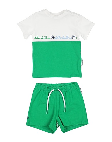 BIKKEMBERGS Baby co-ord  Green 95% Cotton, 5% Elastane