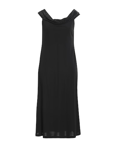 EMPORIO ARMANI Robe mi-longue 74% Viscose, 18% Polyester, 8% Élasthanne