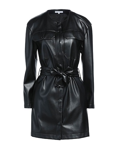 PATRIZIA PEPE Shirt dress Black 100% Polyurethane, Polyester