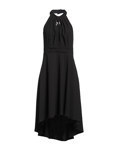SISTE'S Vestito corto Nero 96% Poliestere, 4% Elastan