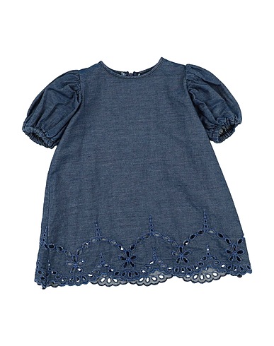 LE BEBÉ Vestido para bebé  Blue 100% Cotton