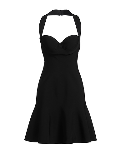 ALAÏA Elegant dress Black 62% Viscose, 23% Polyamide, 13% Polyester, 2% Polyurethane