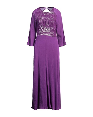 ANTIK BATIK Long dress Mauve 100% Cotton