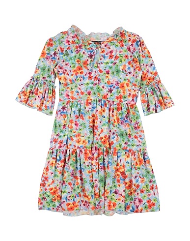 MANILA GRACE Dress Sky blue 97% Viscose, 3% Elastane