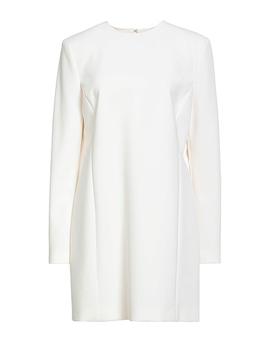 THEORY Short dress White 57% Polyester, 43% Triacetate