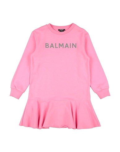 BALMAIN Dress Pink 100% Cotton, Elastane