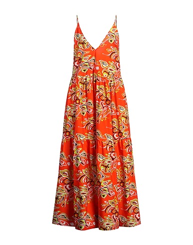 PUCCI Vestito estivo Rosso pomodoro 100% Cotone