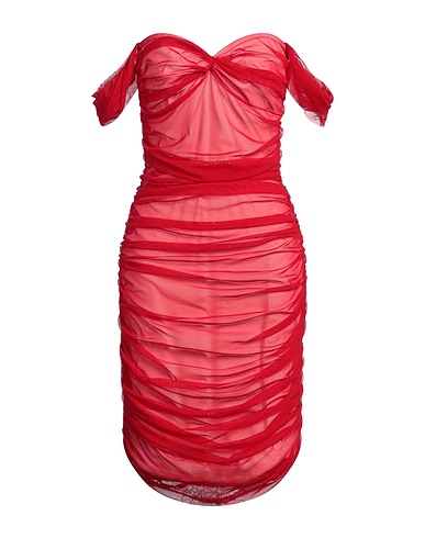 NORMA KAMALI Midi dress Red 82% Nylon, 18% Elastane