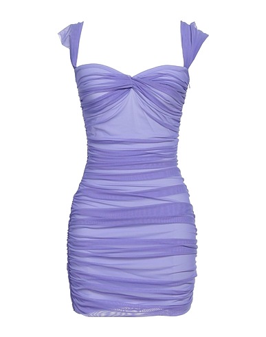 NORMA KAMALI Sheath dress Purple 82% Nylon, 18% Elastane
