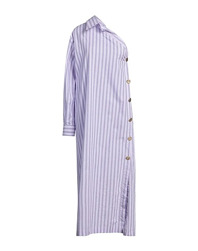 LB-H Lab Long dress Lilac 100% Cotton