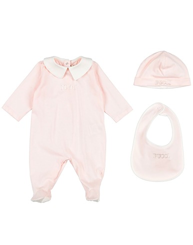 PUCCI Baby-Set Hellrosa 100% Baumwolle