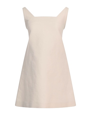 ASPESI Short dress Beige 100% Cotton