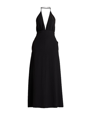 TOTEME Elegantes Kleid Schwarz 100% Seide
