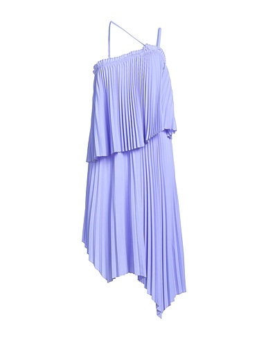 ISABELLE BLANCHE Paris Vestito midi Lilla 50% Poliestere, 50% Fibra di bambù