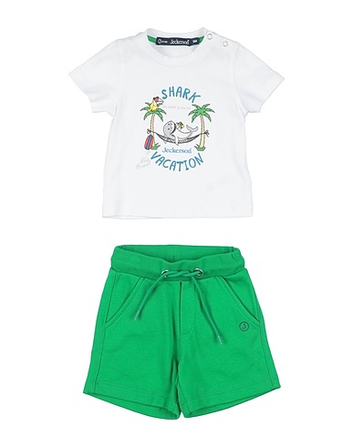 JECKERSON Baby co-ord  White 80% Cotton, 20% Polyester