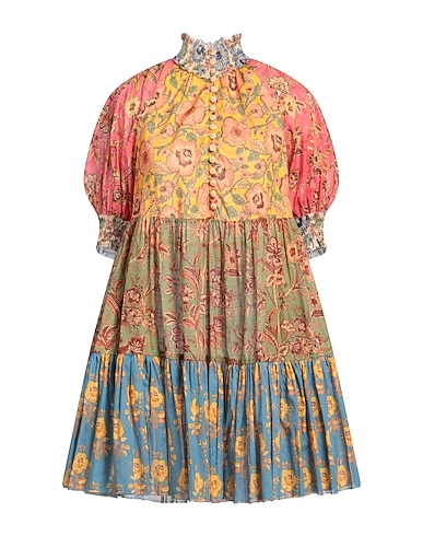 ZIMMERMANN Short dress Pink 100% Cotton