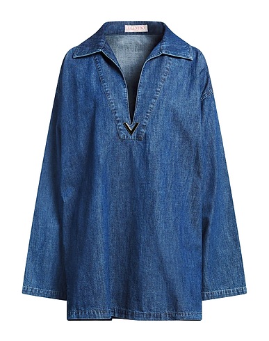 VALENTINO GARAVANI Denim dress Blue 100% Cotton