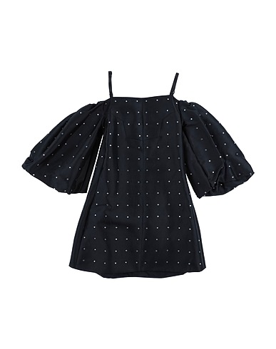 FUN & FUN Dress Black 52% Polyester, 48% Cotton