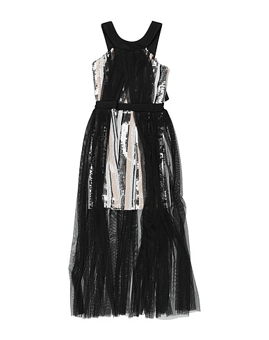 FUN & FUN Dress Black 100% Polyester