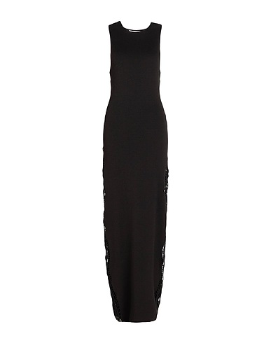JIL SANDER Robe fourreau Noir 65% Viscose, 34% Coton, 1% Élasthanne, Polyester