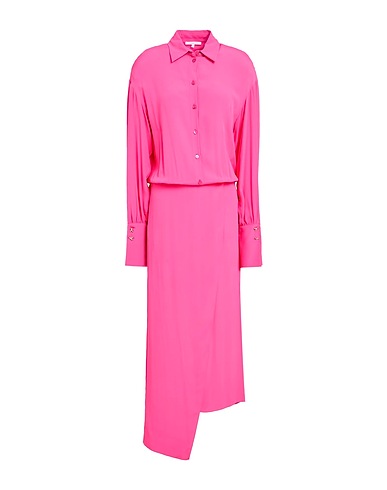 PATRIZIA PEPE Midi dress Fuchsia 100% Viscose
