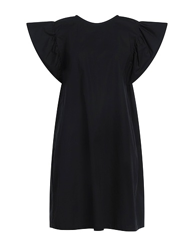 MANILA GRACE Elegant dress Black 100% Cotton