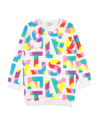 STELLA McCARTNEY KIDS ワンピース＆ドレス ホワイト オーガニックコットン 100% / ポリウレタン