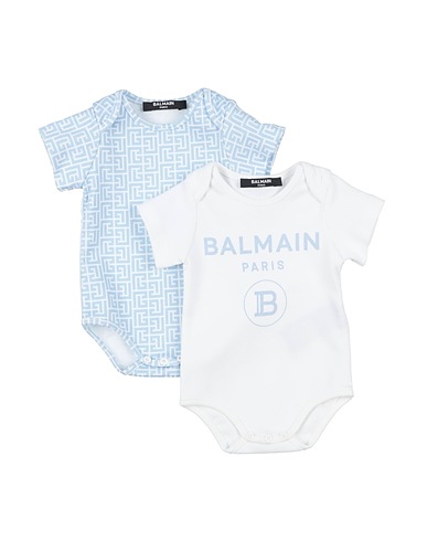 BALMAIN Baby bodysuit White 100% Cotton