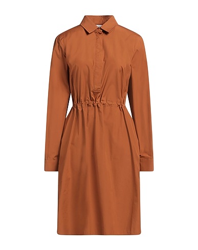 MAX MARA Midi dress Tan 100% Cotton