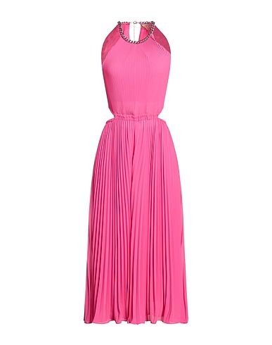 MICHAEL MICHAEL KORS Midi dress Fuchsia 55% Recycled polyester, 45% Polyester