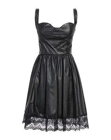 MARC ELLIS Short dress Black 100% Polyester