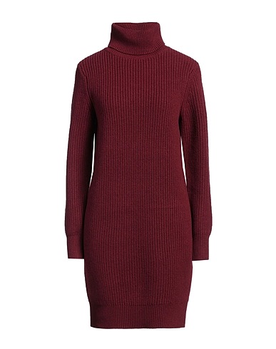 MICHAEL MICHAEL KORS Office dress Burgundy 95% Wool, 5% Cashmere